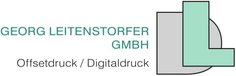 Das Logo von dem Unternehmen Georg Leitenstorfer Offsetdruck und Digitaldruck
