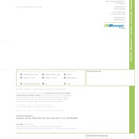 Ein gelayoutetes Briefpapier